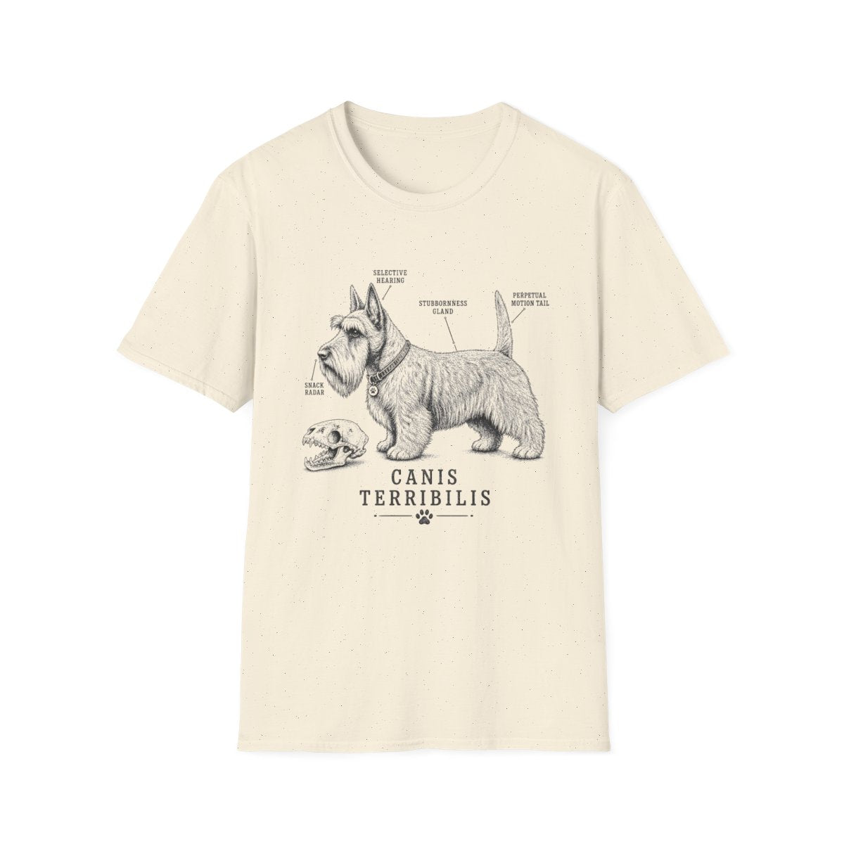 Anatomy Of A Scottish Terrier Tee