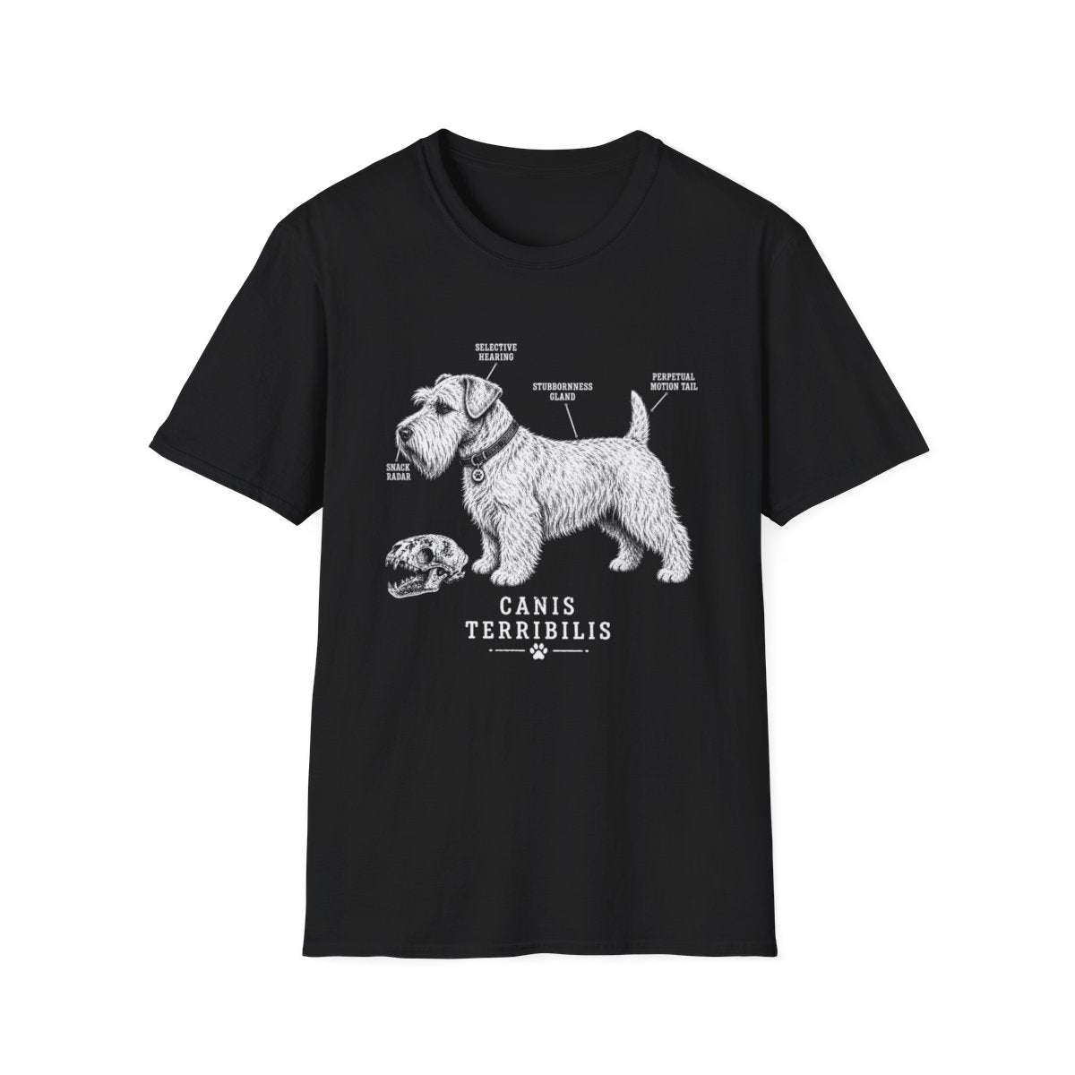 Anatomy Of A Sealyham Terrier Tee