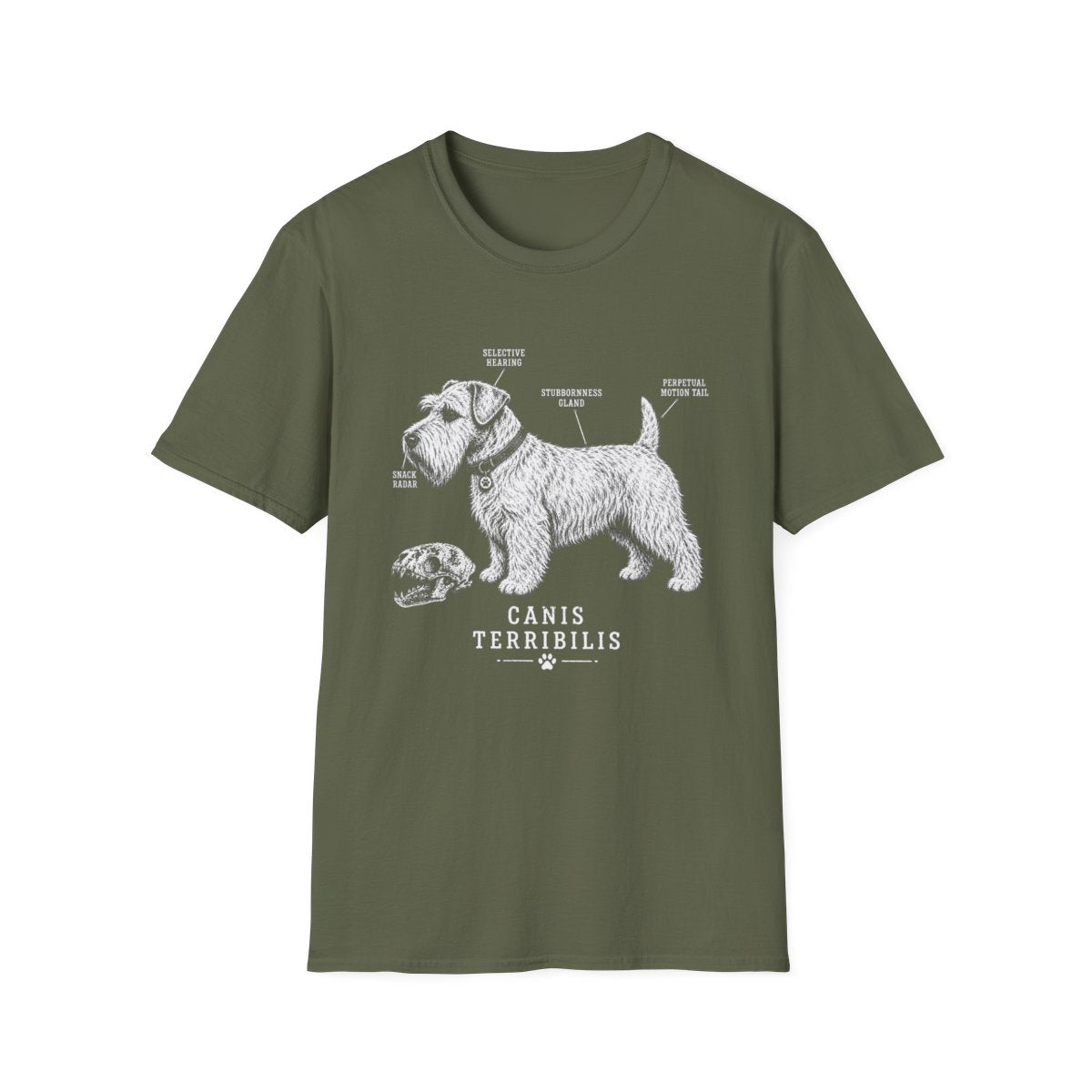 Anatomy Of A Sealyham Terrier Tee