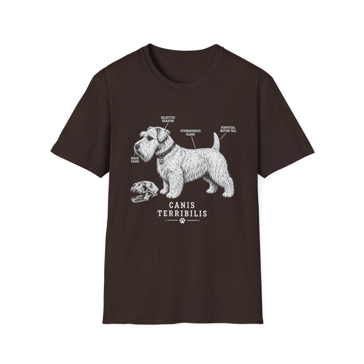 Anatomy Of A Sealyham Terrier Tee