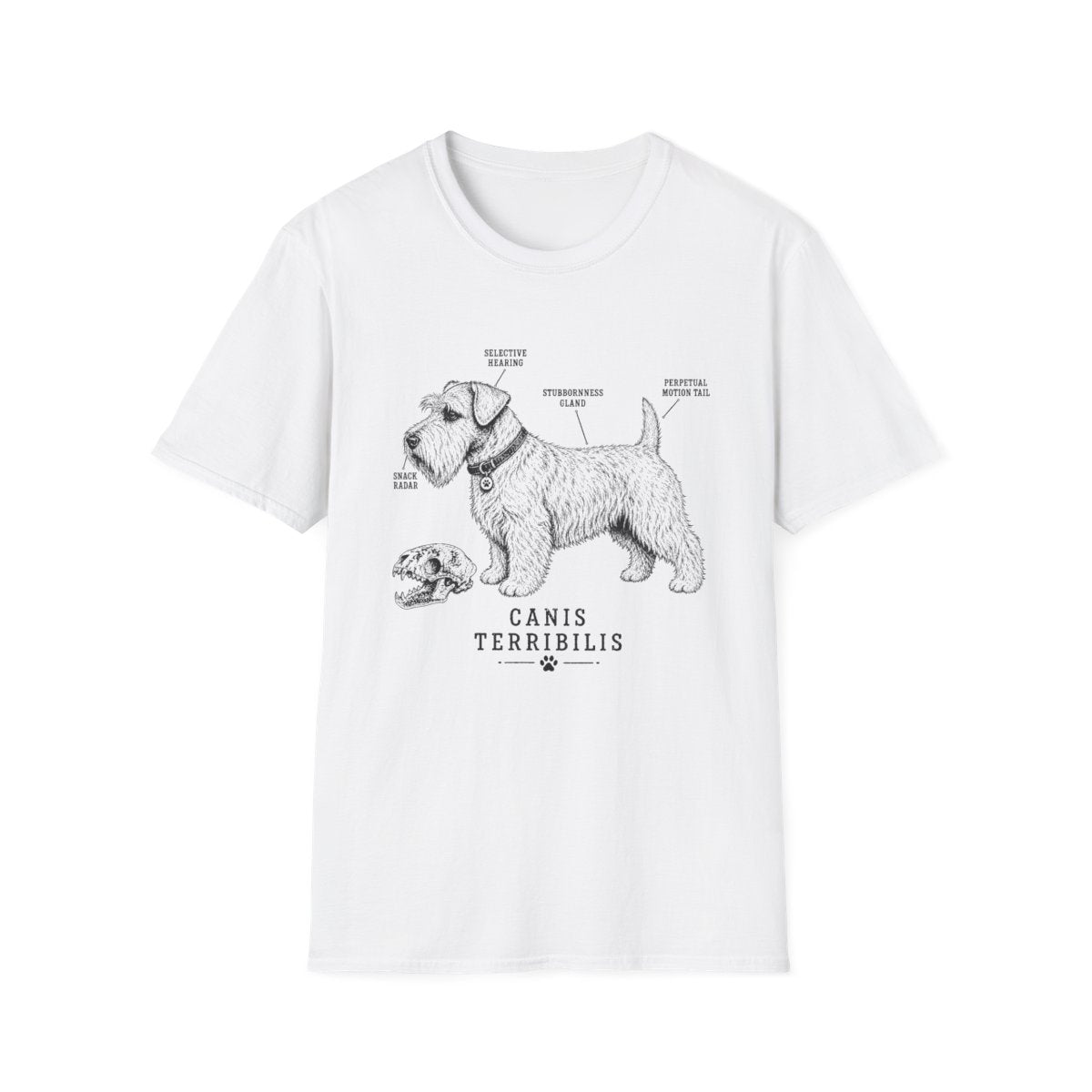 Anatomy Of A Sealyham Terrier Tee