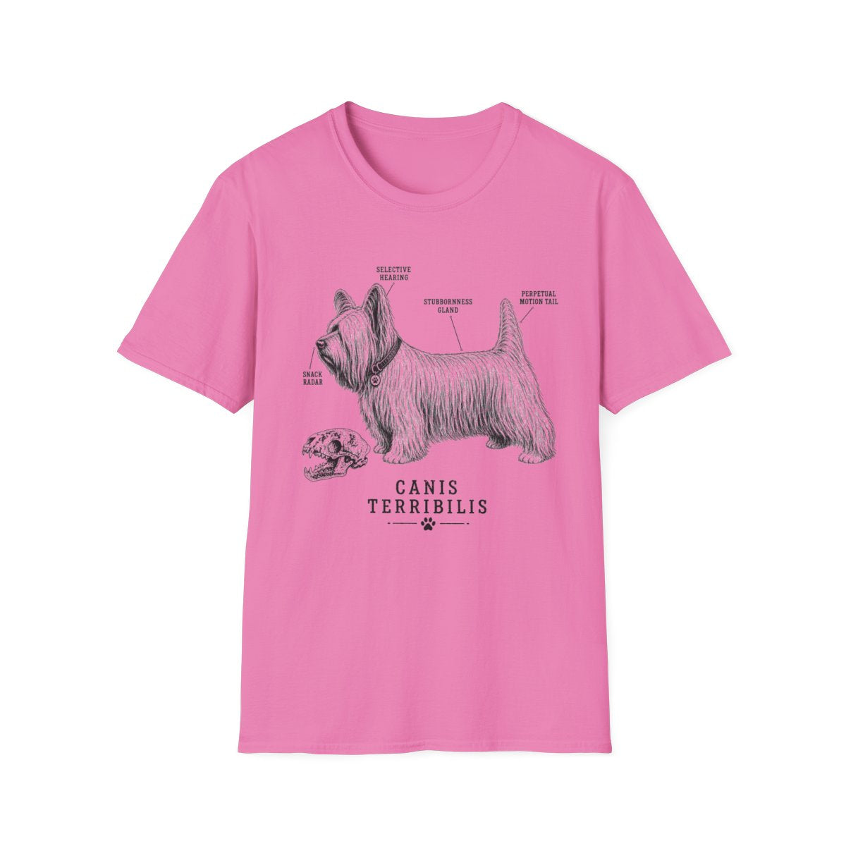 Anatomy Of A Skye Terrier Tee