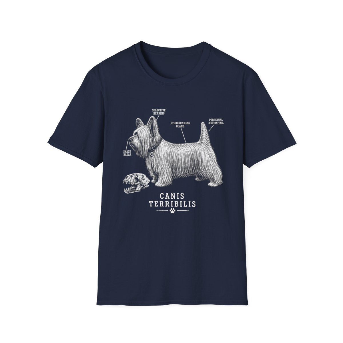 Anatomy Of A Skye Terrier Tee