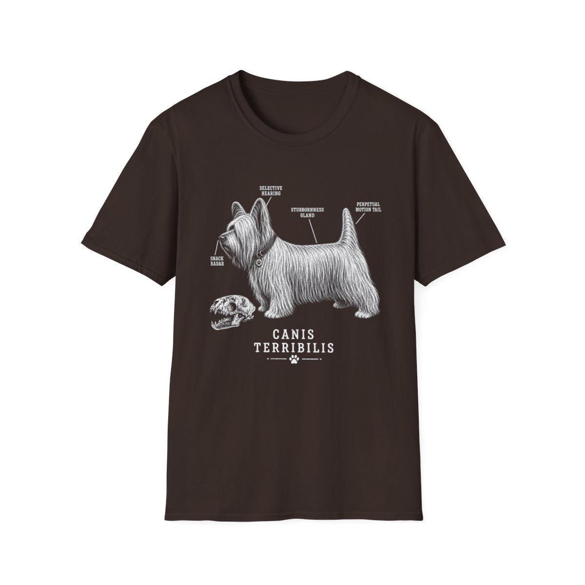 Anatomy Of A Skye Terrier Tee