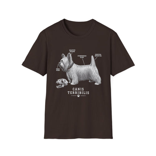 Anatomy Of A Skye Terrier Tee