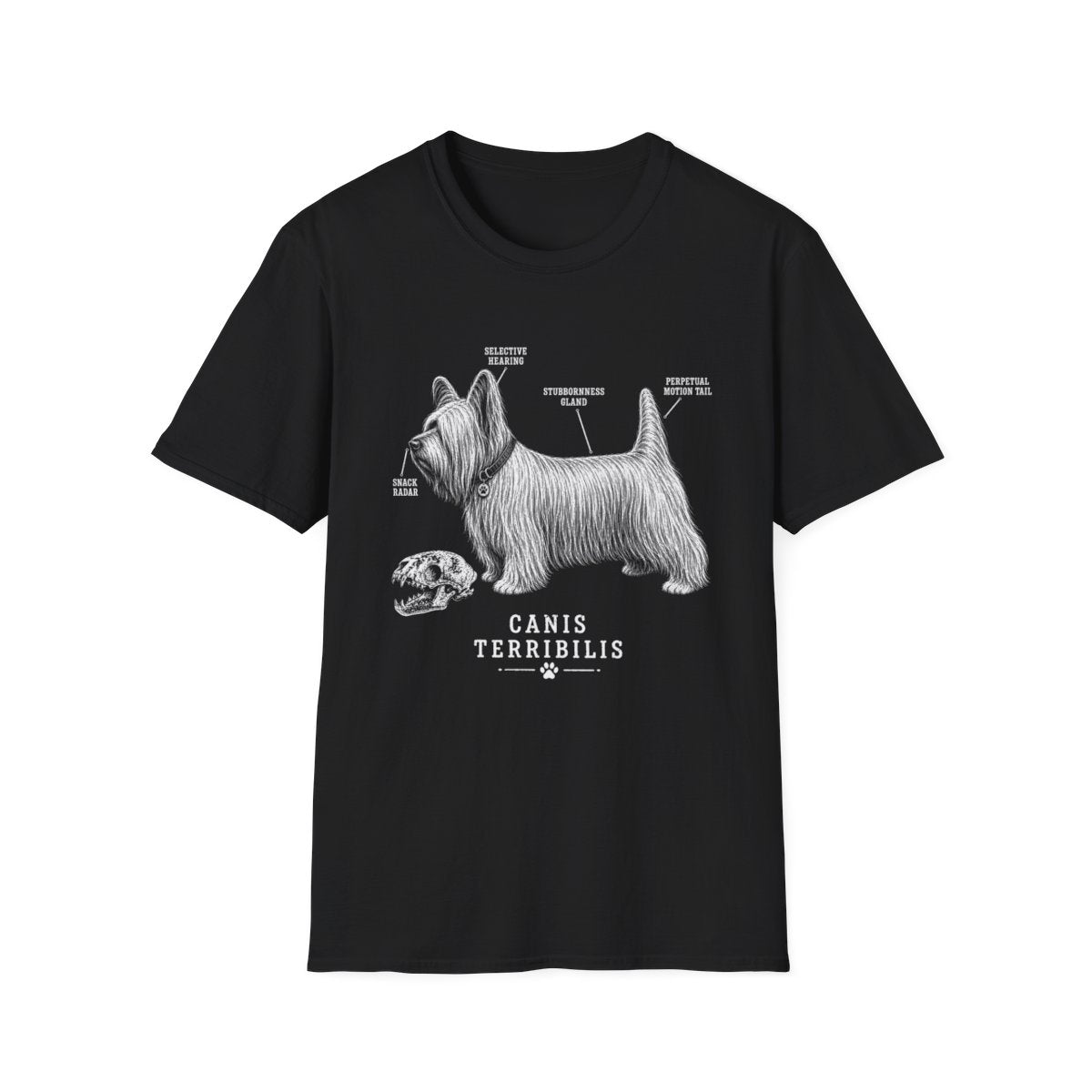 Anatomy Of A Skye Terrier Tee
