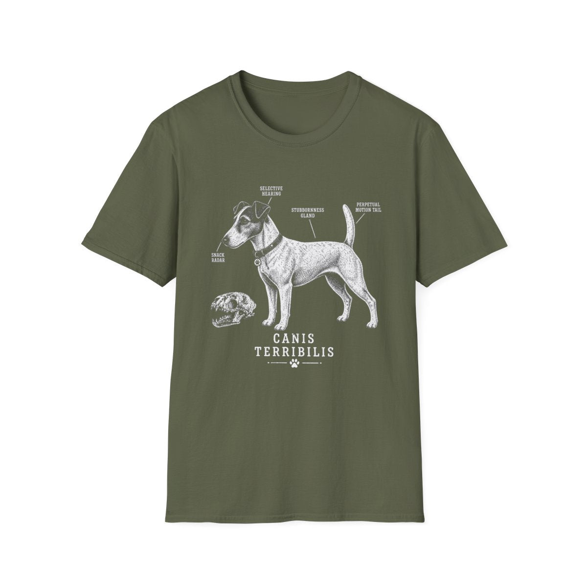 Anatomy Of A Smooth Fox Terrier Tee