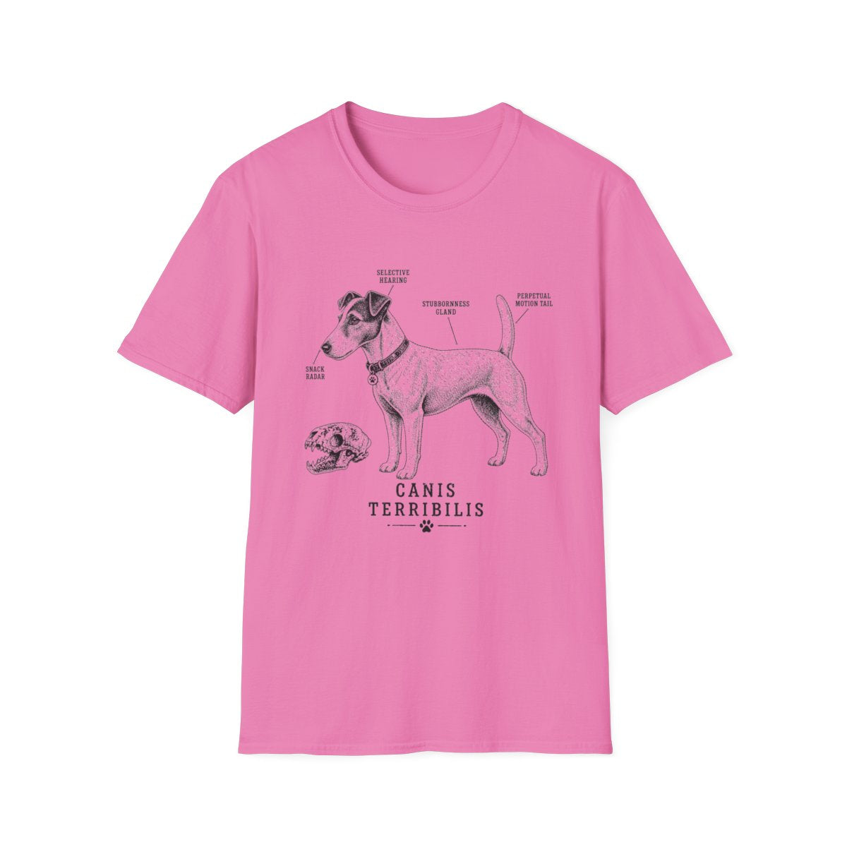 Anatomy Of A Smooth Fox Terrier Tee