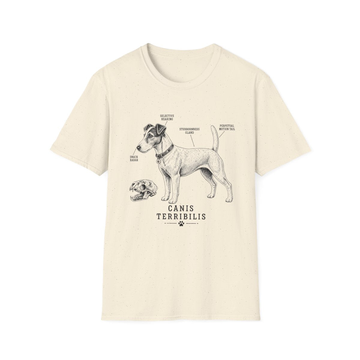 Anatomy Of A Smooth Fox Terrier Tee