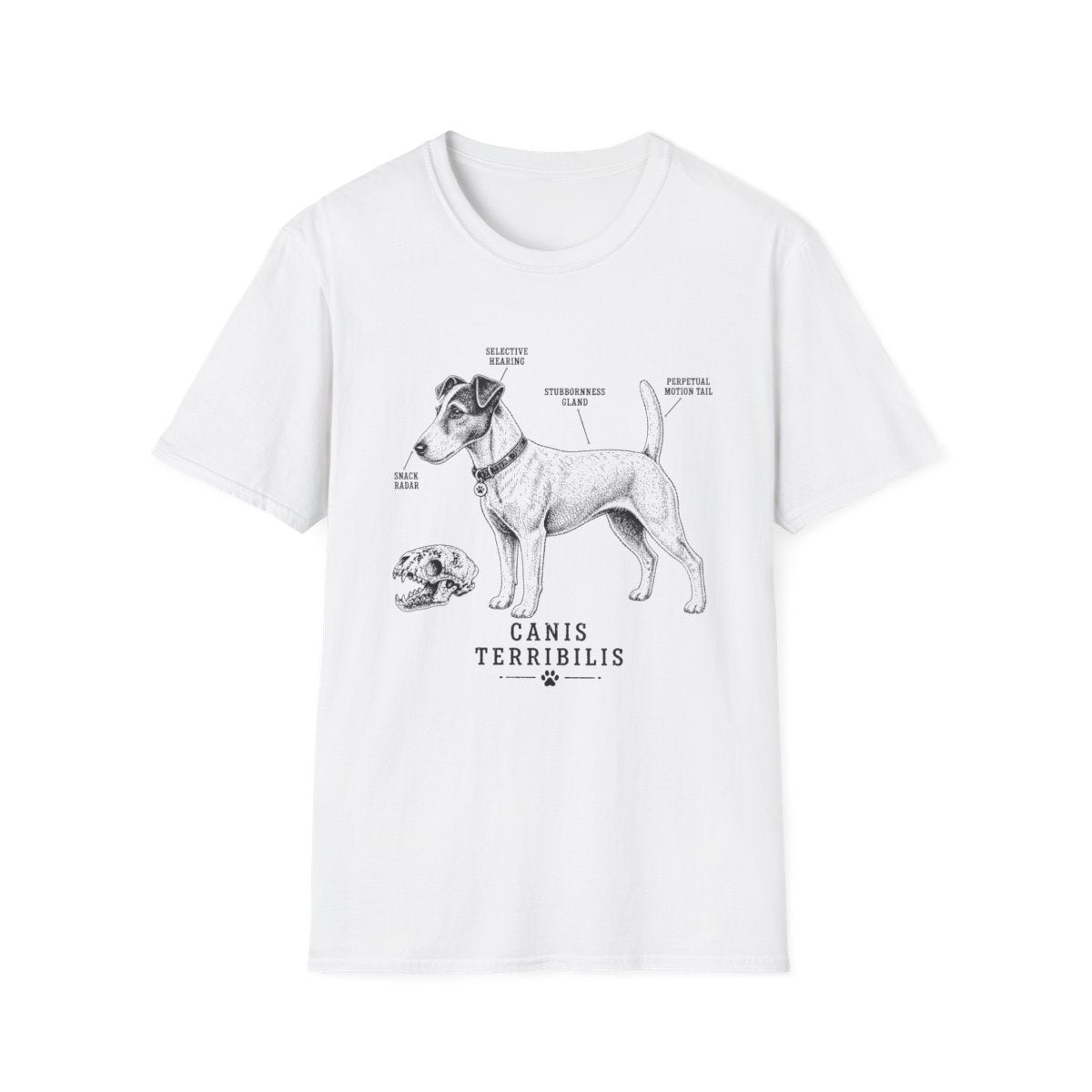 Anatomy Of A Smooth Fox Terrier Tee