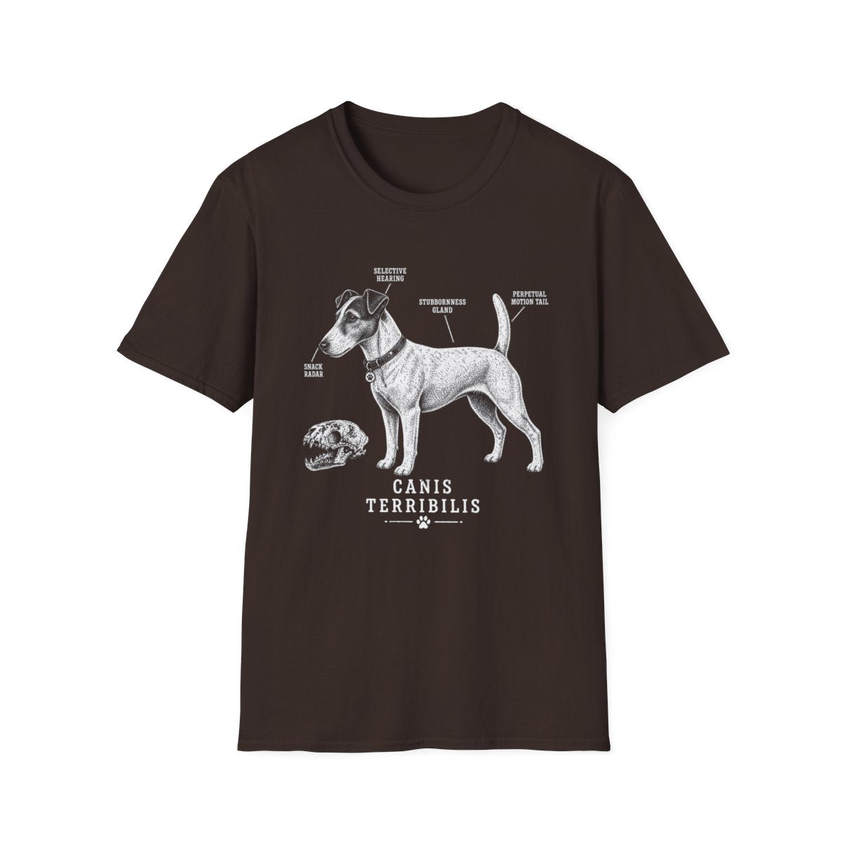 Anatomy Of A Smooth Fox Terrier Tee
