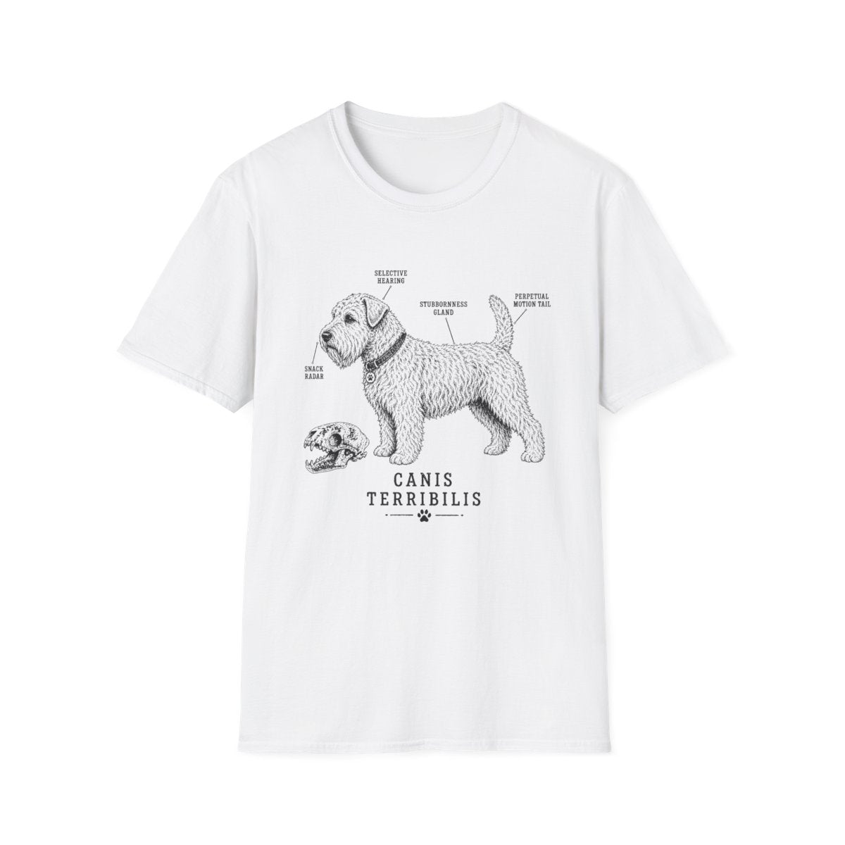 Anatomy Of A Soft Coated Wheaten Terrier Tee