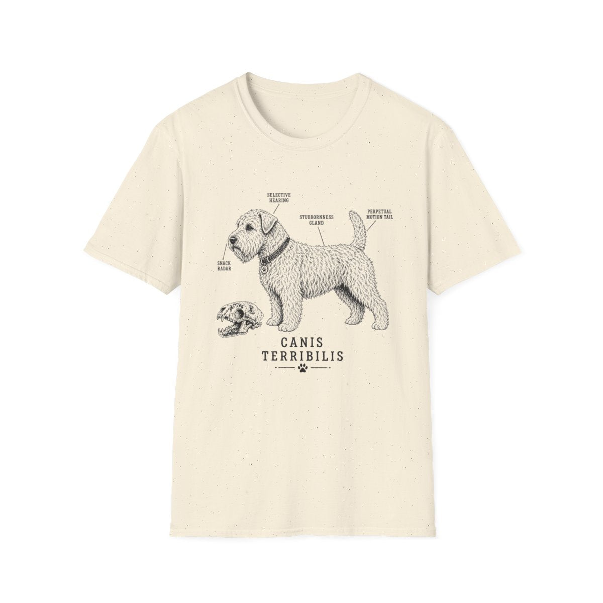 Anatomy Of A Soft Coated Wheaten Terrier Tee