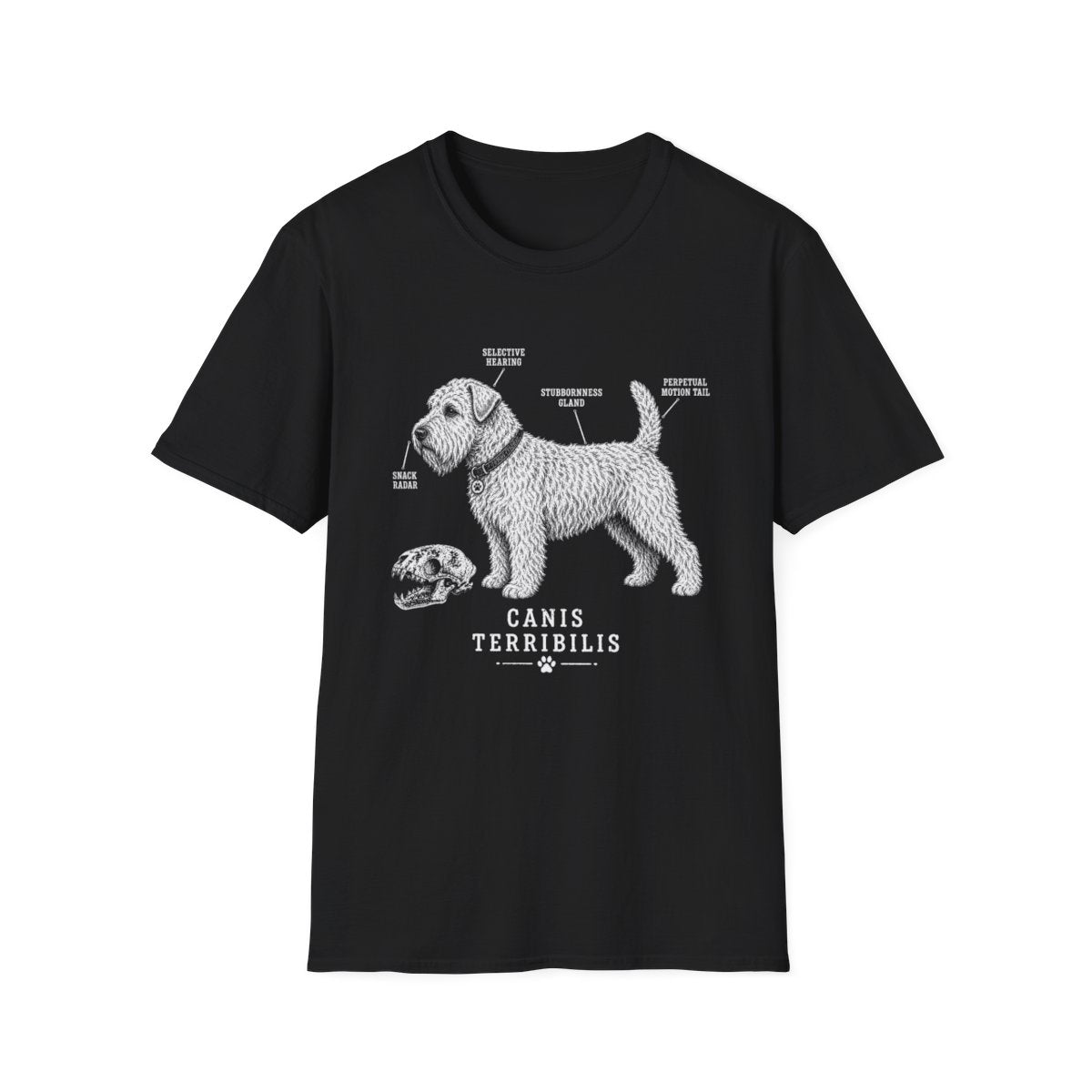 Anatomy Of A Soft Coated Wheaten Terrier Tee