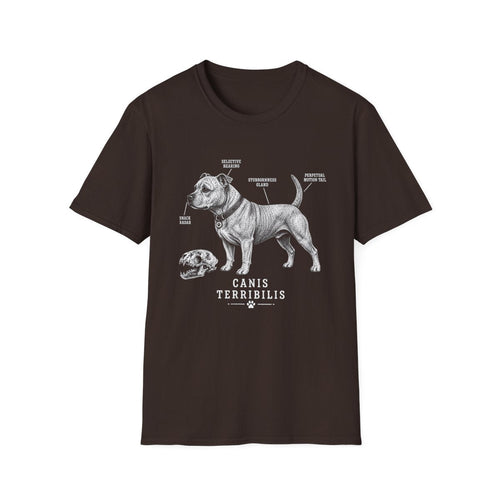 Anatomy Of A Staffordshire Bull Terrier Tee