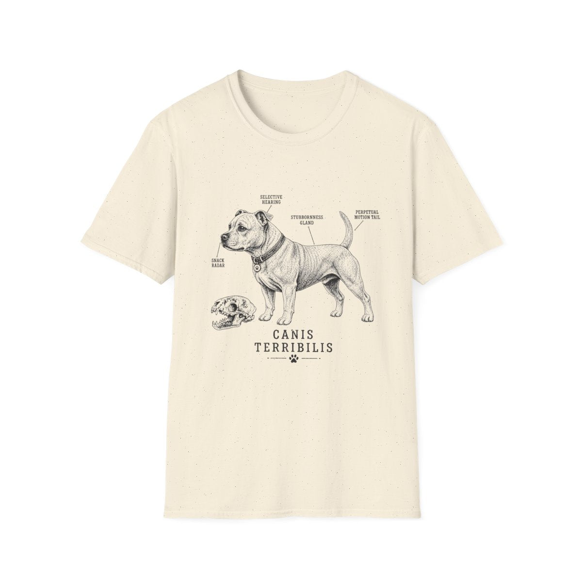 Anatomy Of A Staffordshire Bull Terrier Tee