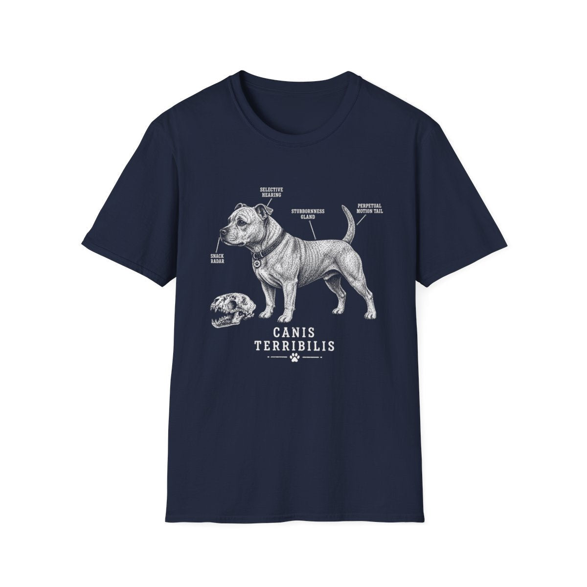 Anatomy Of A Staffordshire Bull Terrier Tee