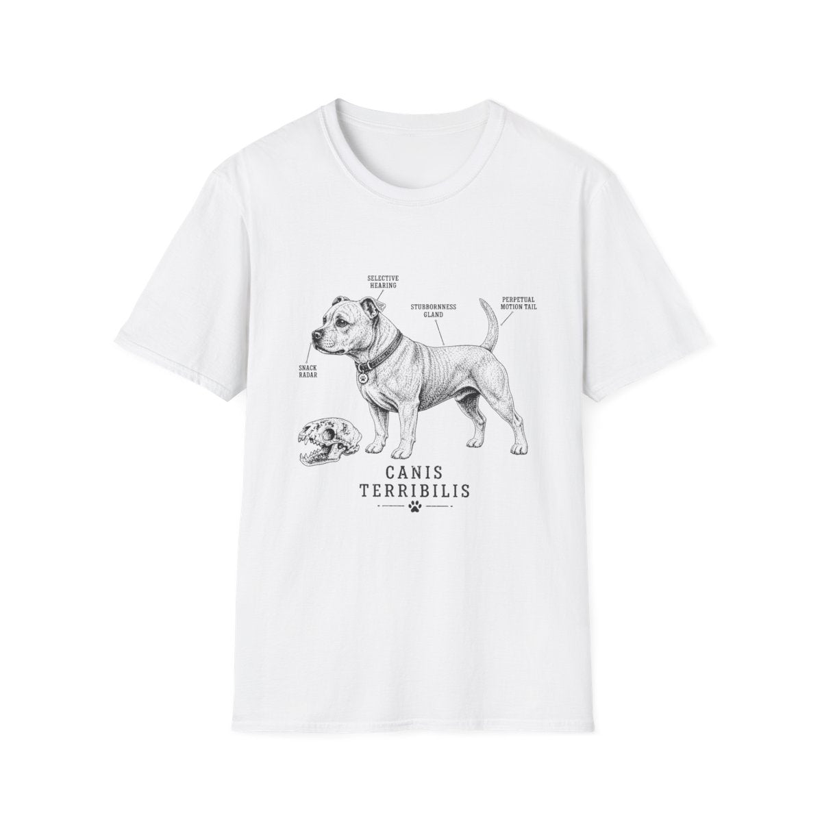 Anatomy Of A Staffordshire Bull Terrier Tee