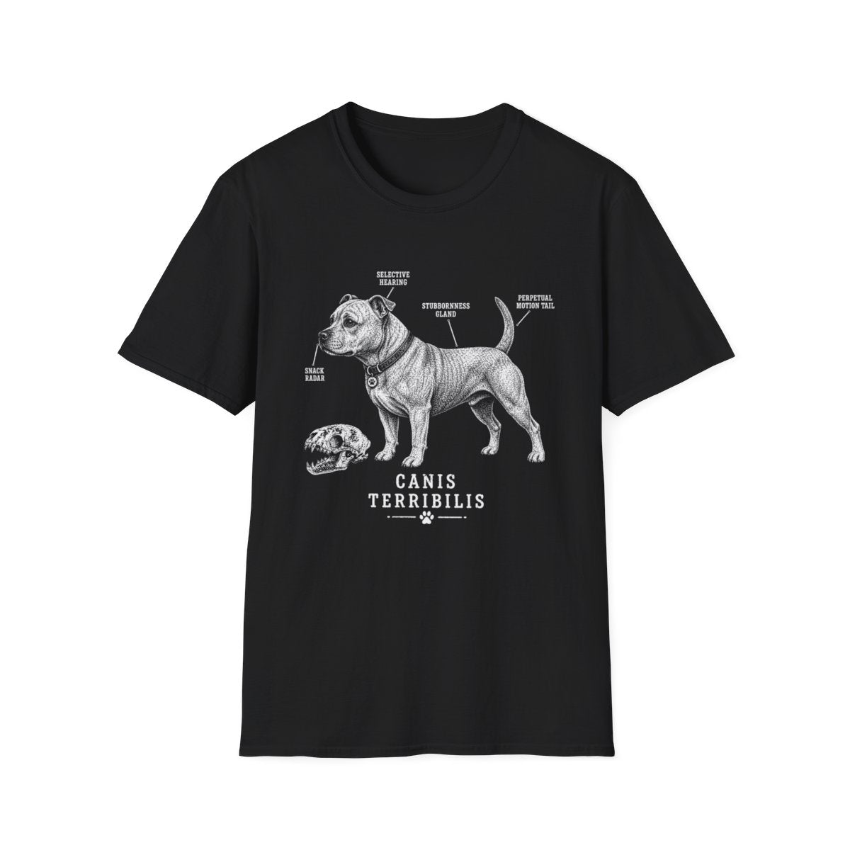 Anatomy Of A Staffordshire Bull Terrier Tee