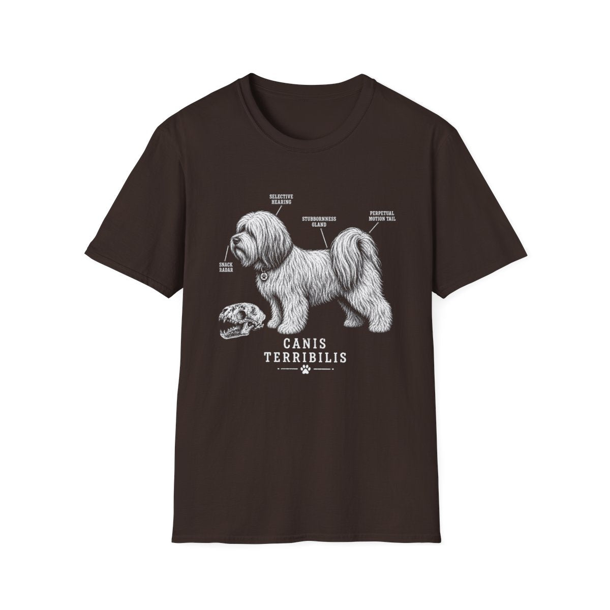 Anatomy Of A Tibetan Terrier Tee