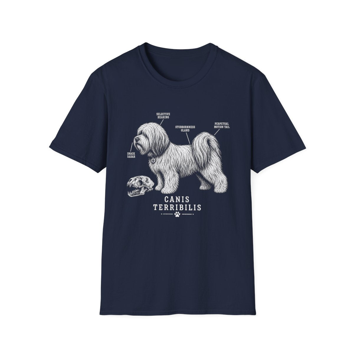 Anatomy Of A Tibetan Terrier Tee