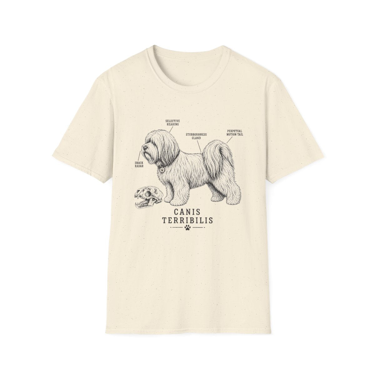 Anatomy Of A Tibetan Terrier Tee