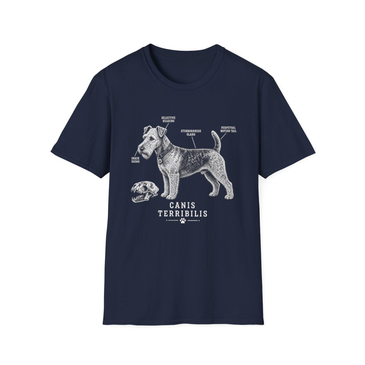 Anatomy Of A Welsh Terrier Tee
