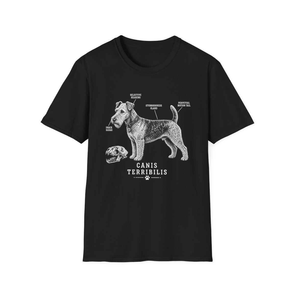 Anatomy Of A Welsh Terrier Tee