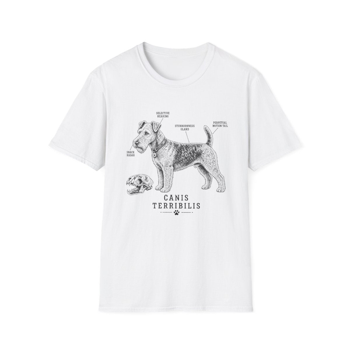 Anatomy Of A Welsh Terrier Tee