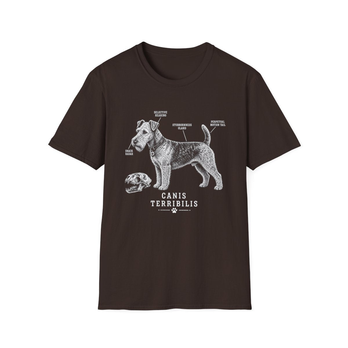 Anatomy Of A Welsh Terrier Tee