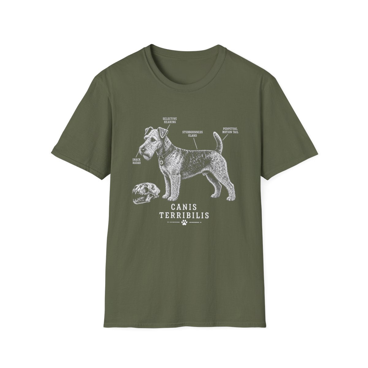 Anatomy Of A Welsh Terrier Tee