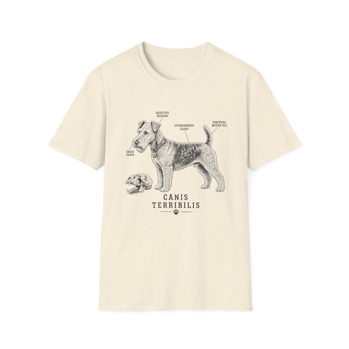 Anatomy Of A Welsh Terrier Tee