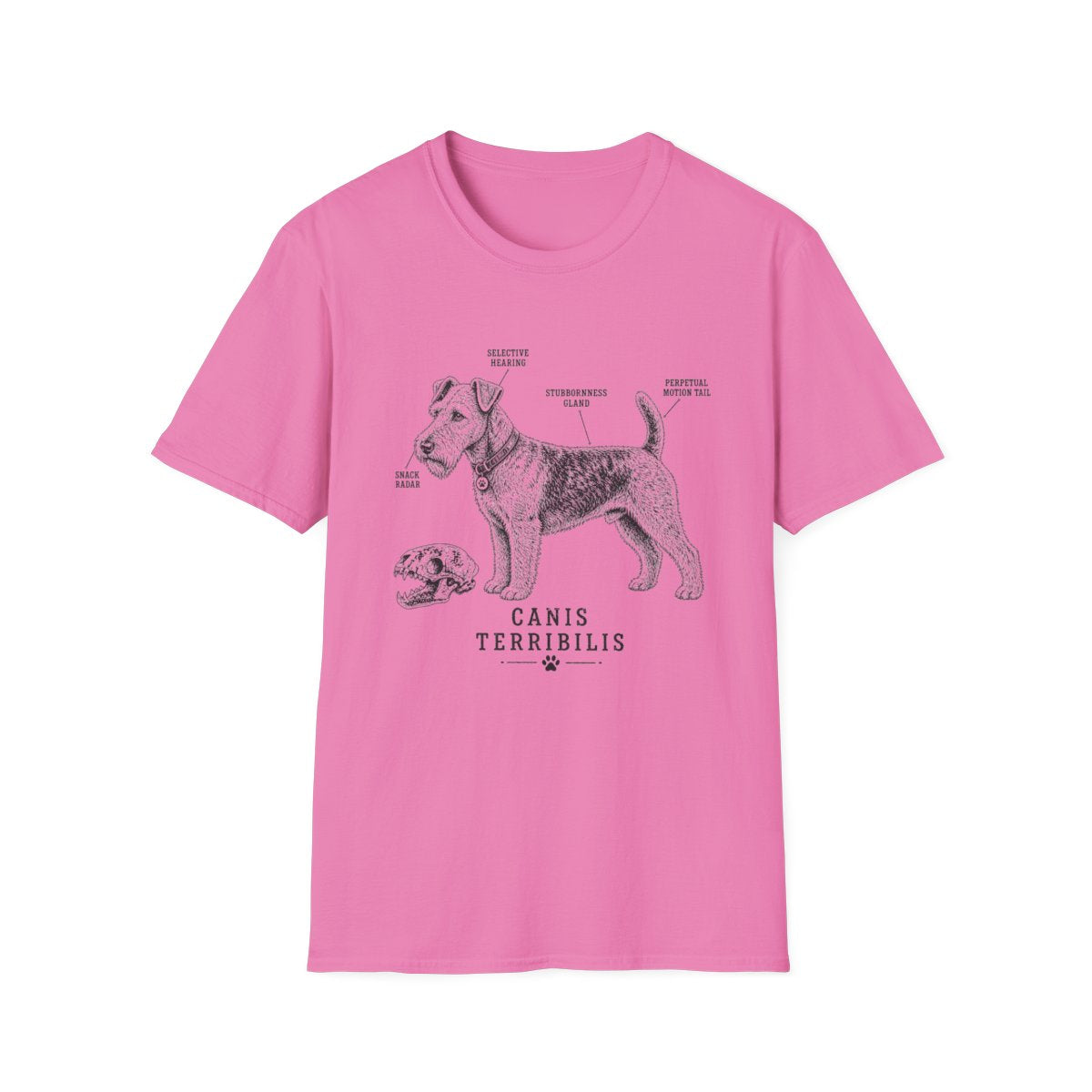 Anatomy Of A Welsh Terrier Tee
