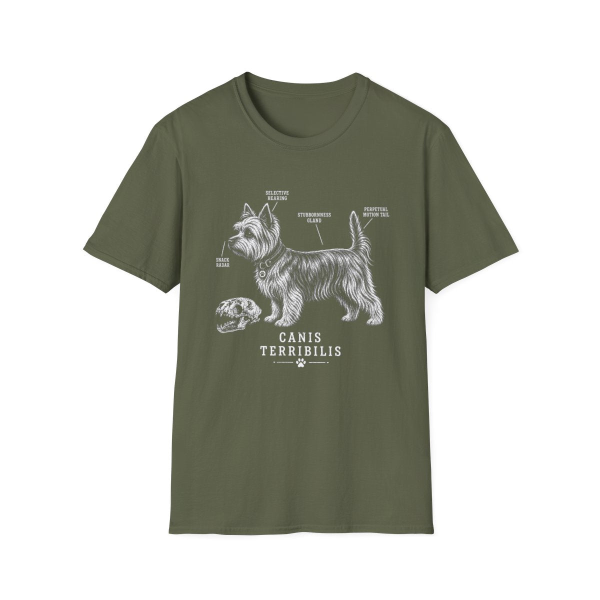 Anatomy Of A Yorkshire Terrier Tee