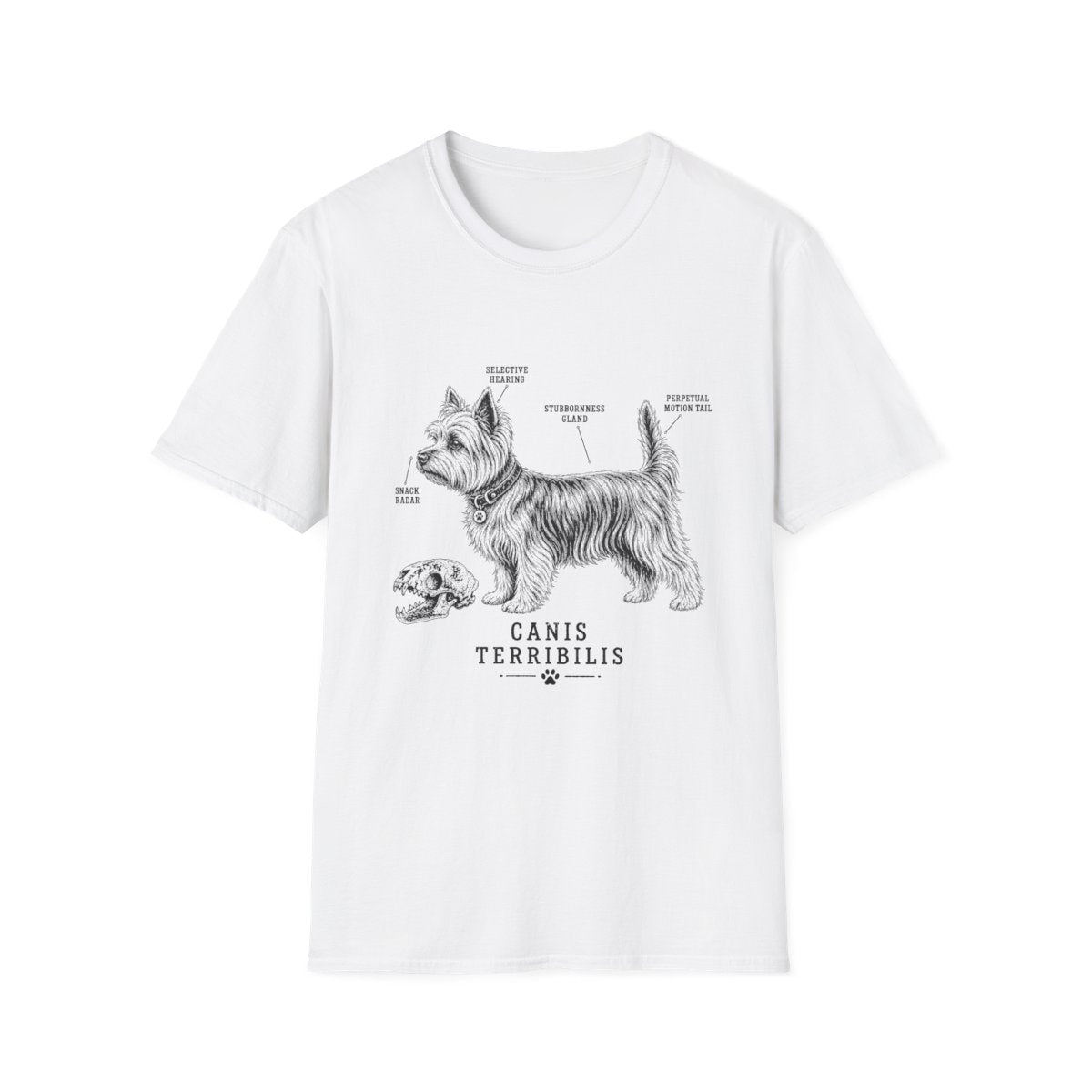 Anatomy Of A Yorkshire Terrier Tee