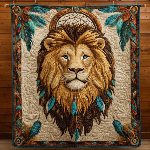 Ancestral Roar Quilt Blanket
