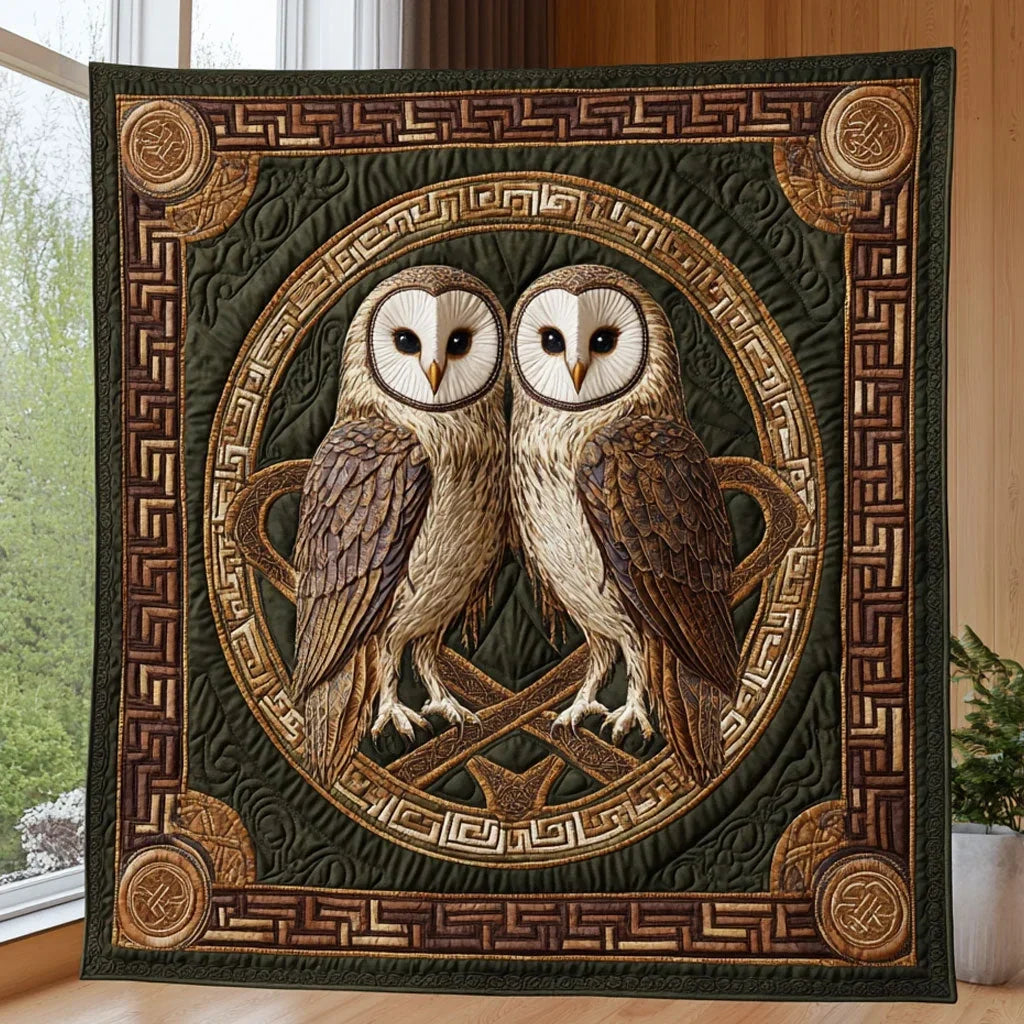 Ancient Guardian Quilt Blanket