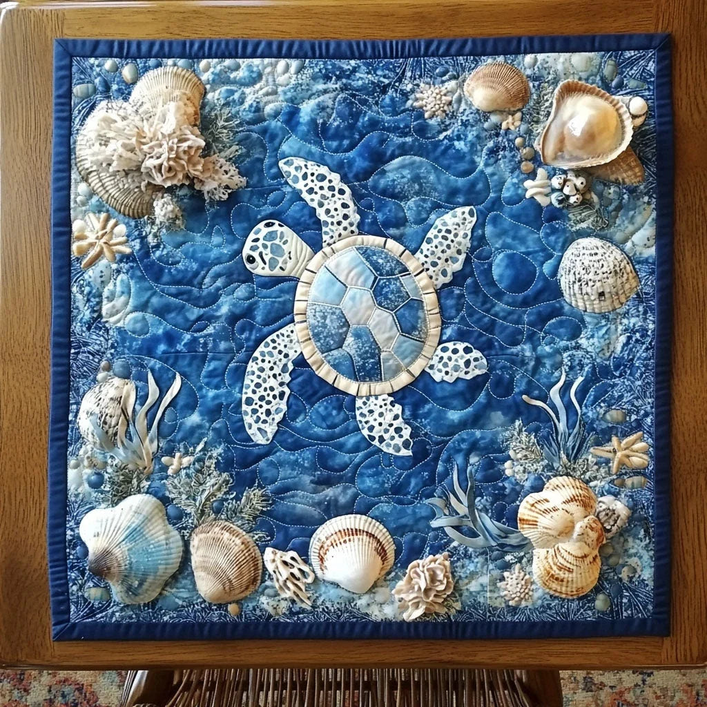 Ancient Journey Quilted Table Topper