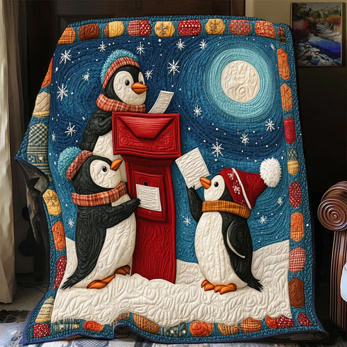 Arctic Mail Quilt Blanket