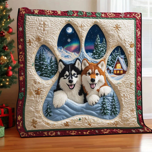 Arctic Pair Quilt Blanket