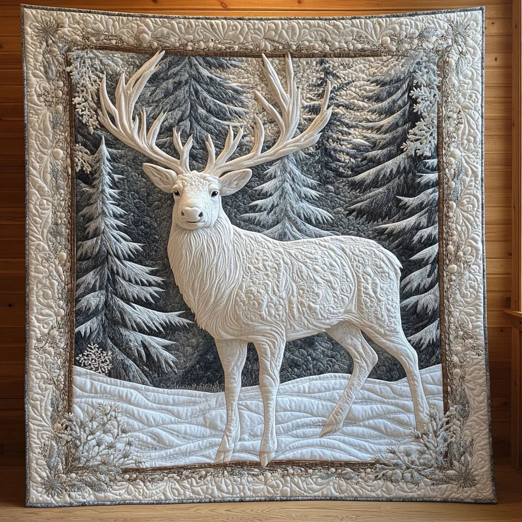 Arctic Solitude Quilt Blanket