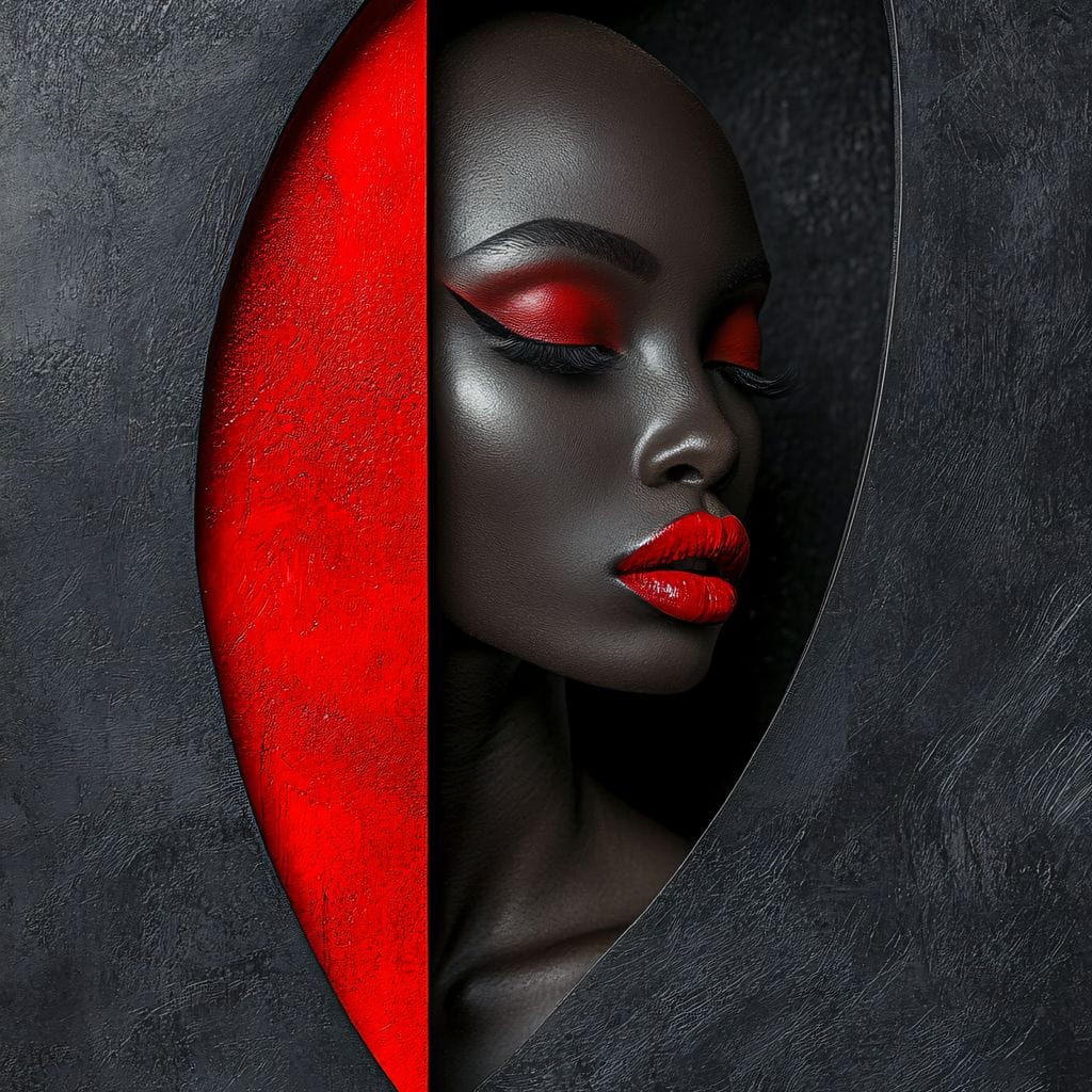 Scarlet Whisper Canvas Wall Art