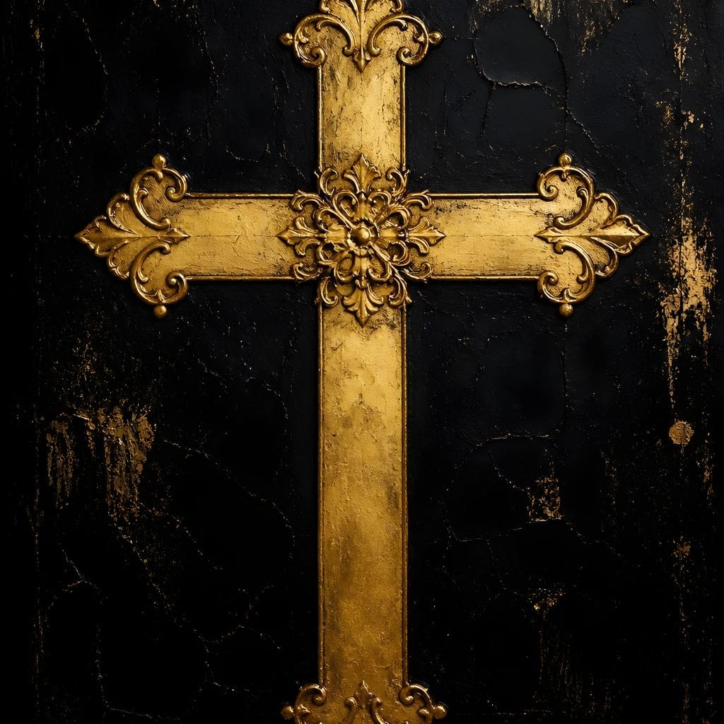 Gilded Faith Eternal Legacy Canvas Wall Art