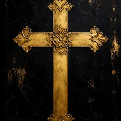 Gilded Faith Eternal Legacy Canvas Wall Art