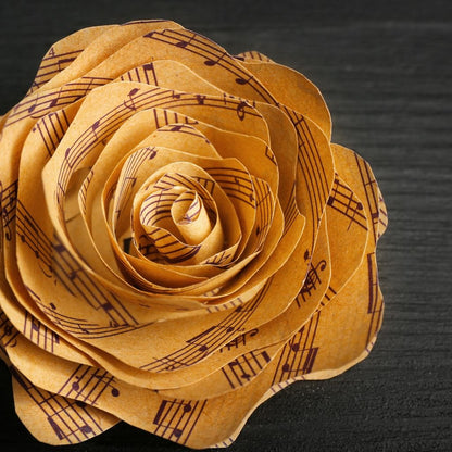 Musical Flower Canvas Wall Art