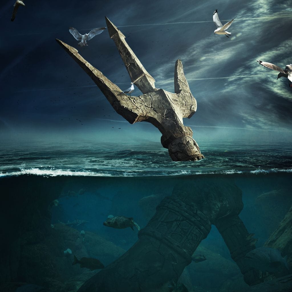 Last Hope - Poseidon Canvas Wall Art