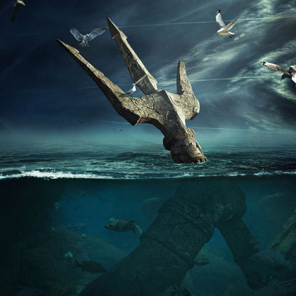 Last Hope - Poseidon Canvas Wall Art