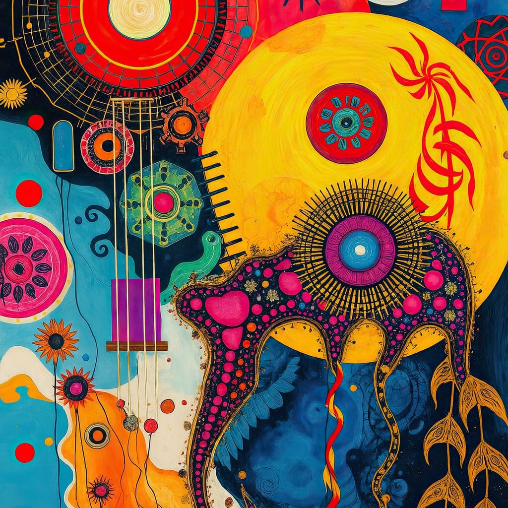 Dreams of an Octopus Canvas Wall Art