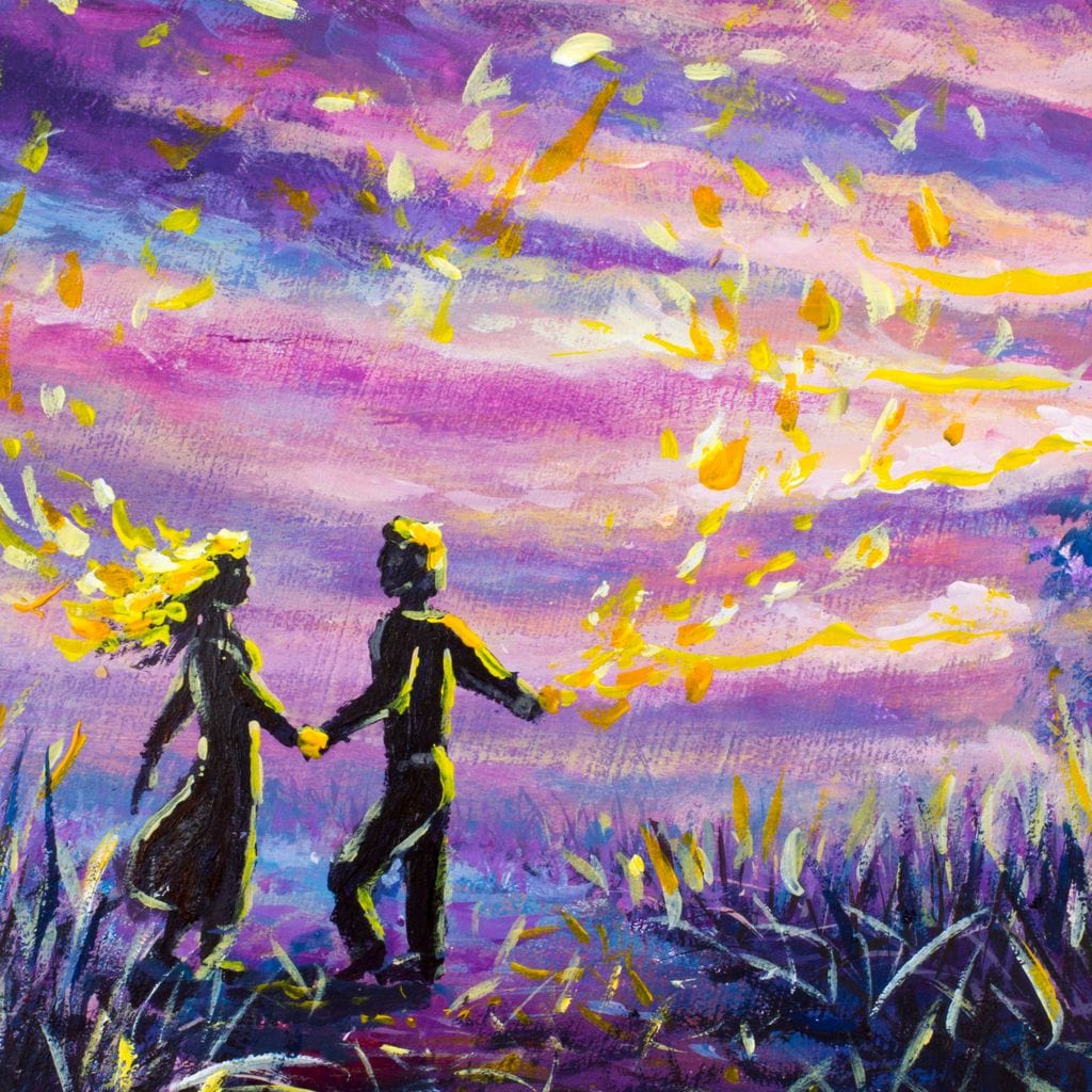 Love Fairy Tale Canvas Wall Art