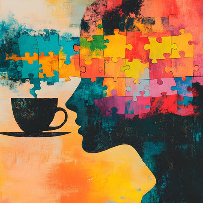 Mindful Puzzle Brewscape Canvas Wall Art